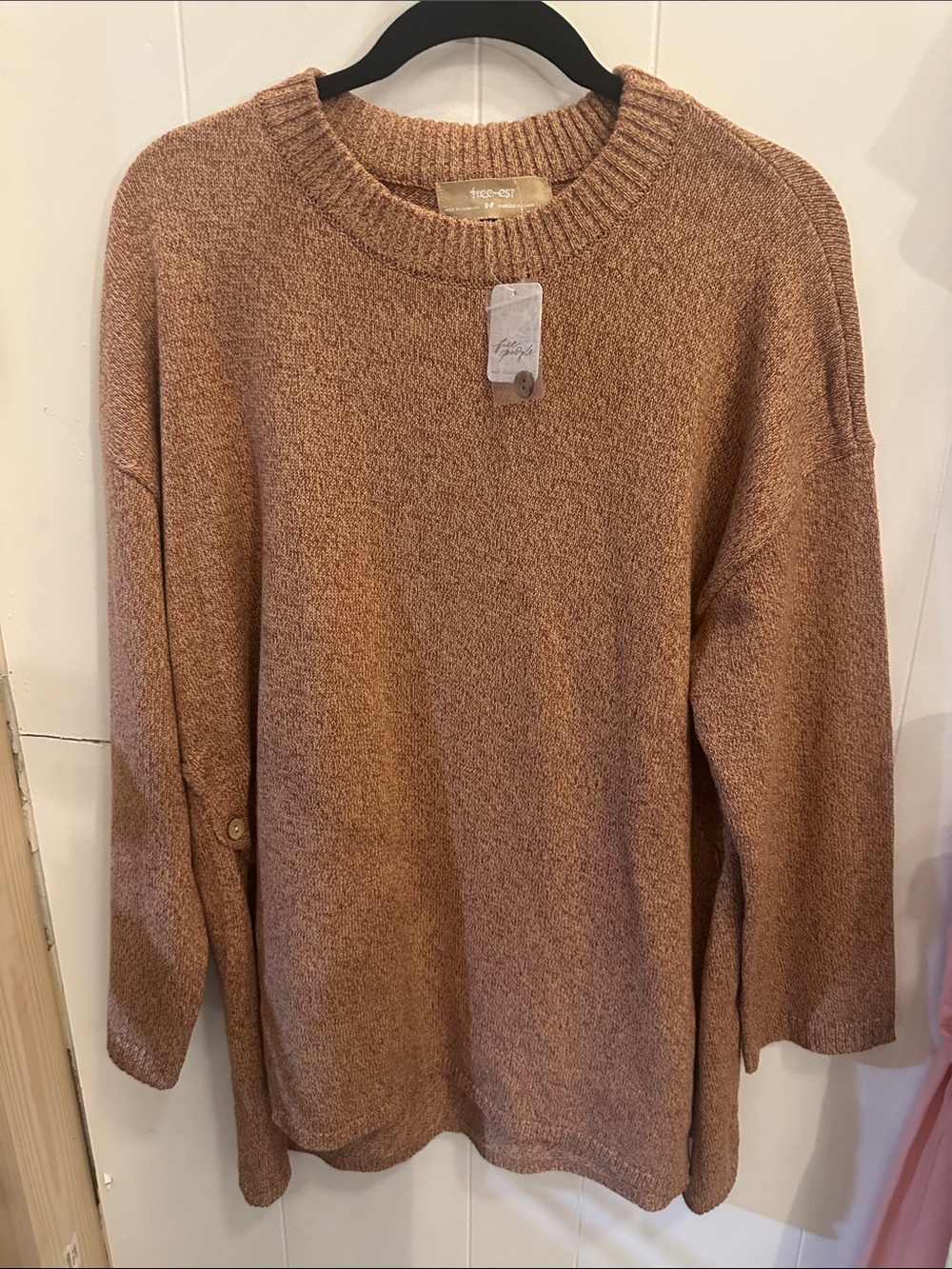NWT Free People Free est Button Up Sweater Set - Picture 7 of 9